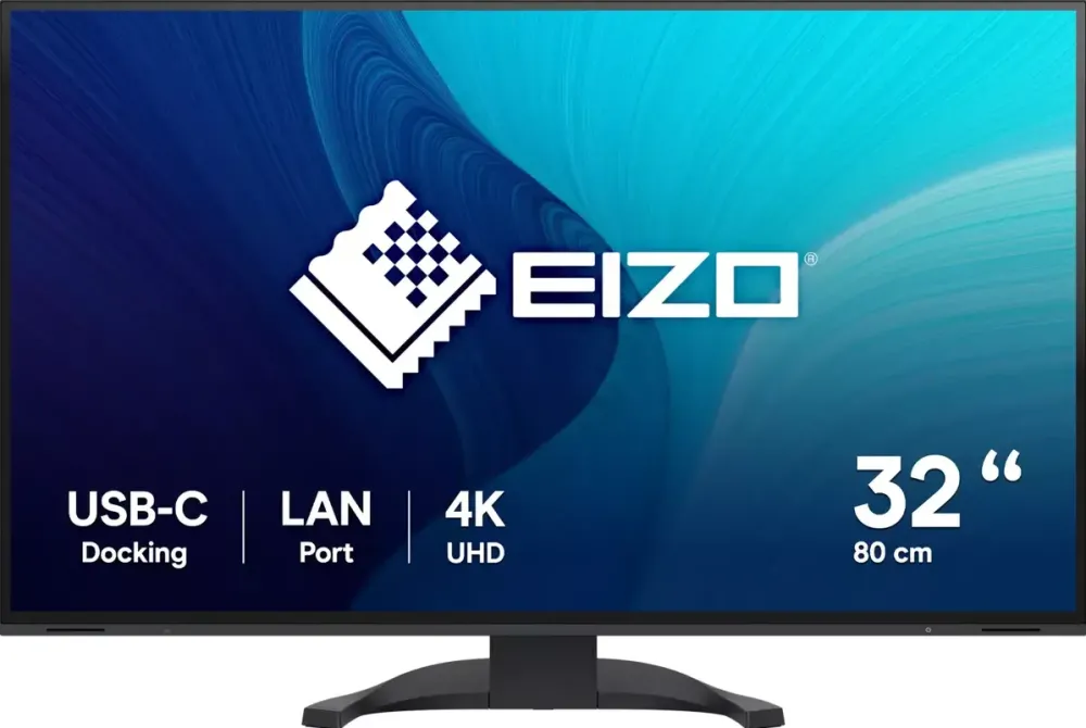 Monitor Eizo 80.0cm (31,5") EV3240X-BK   16:9 4K HDMI+DP+USB-C IPS retail