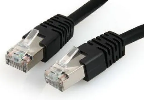 Cablu Gembird patchcord RJ45, cat. 6, FTP, 1m, black