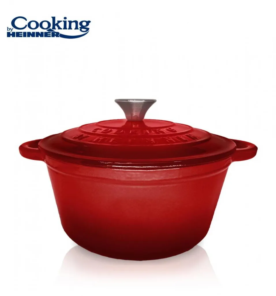 HEINNER Crat.fonta em+cap 22X9.5CM,2.9L, red line