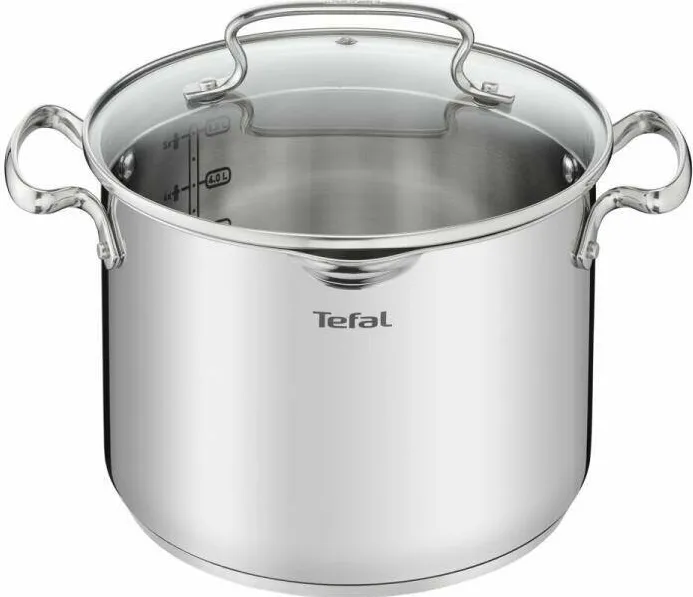 TEFAL Pot DUETTO PLUS, with lid, ø 22 cm