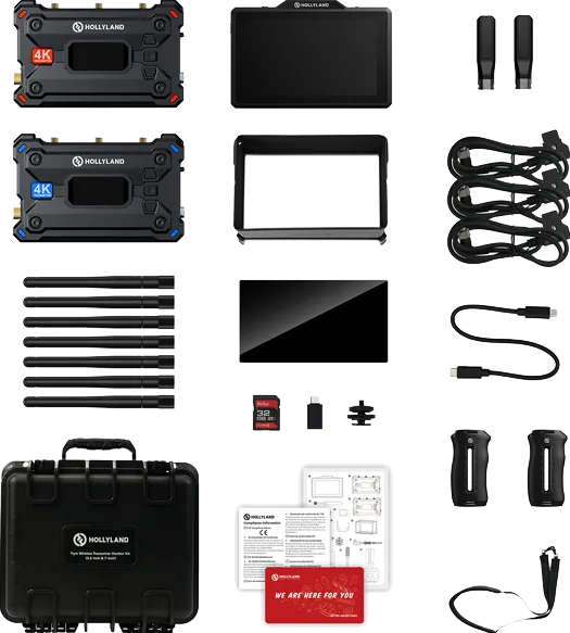 HOLLYLAND Pyro 5 S Video Transmission Monitoring Kit