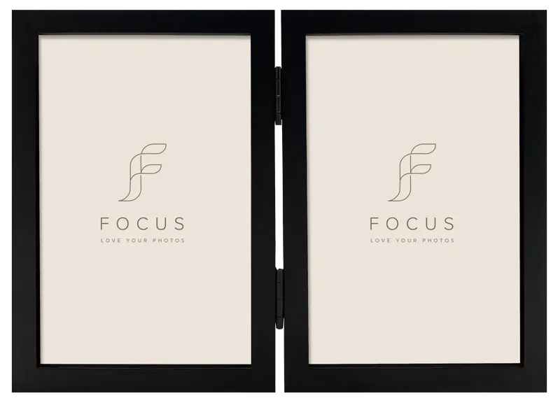 Rama foto FOCUS Willow Black Double 13x18