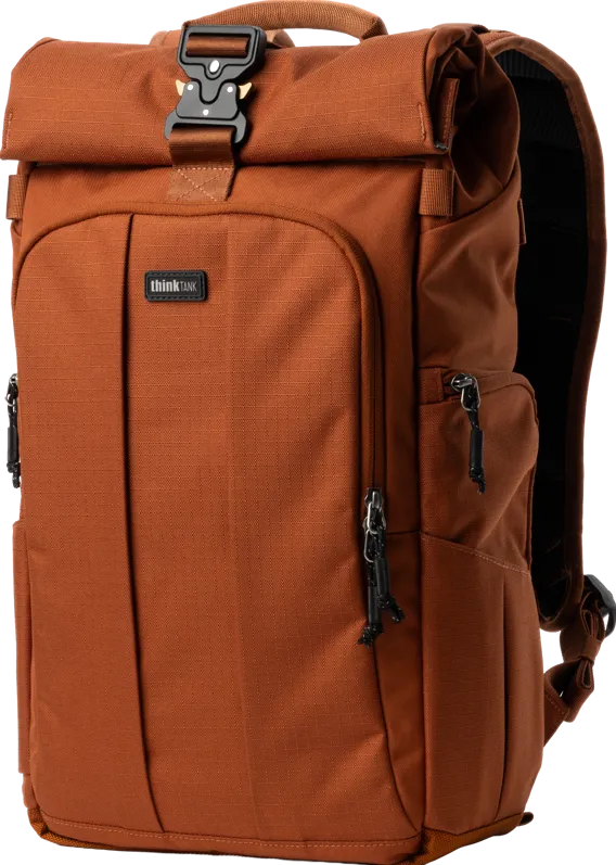 THINK TANK FocusPoint 22L I Hybrid RollTop Backpack I Urban Rust