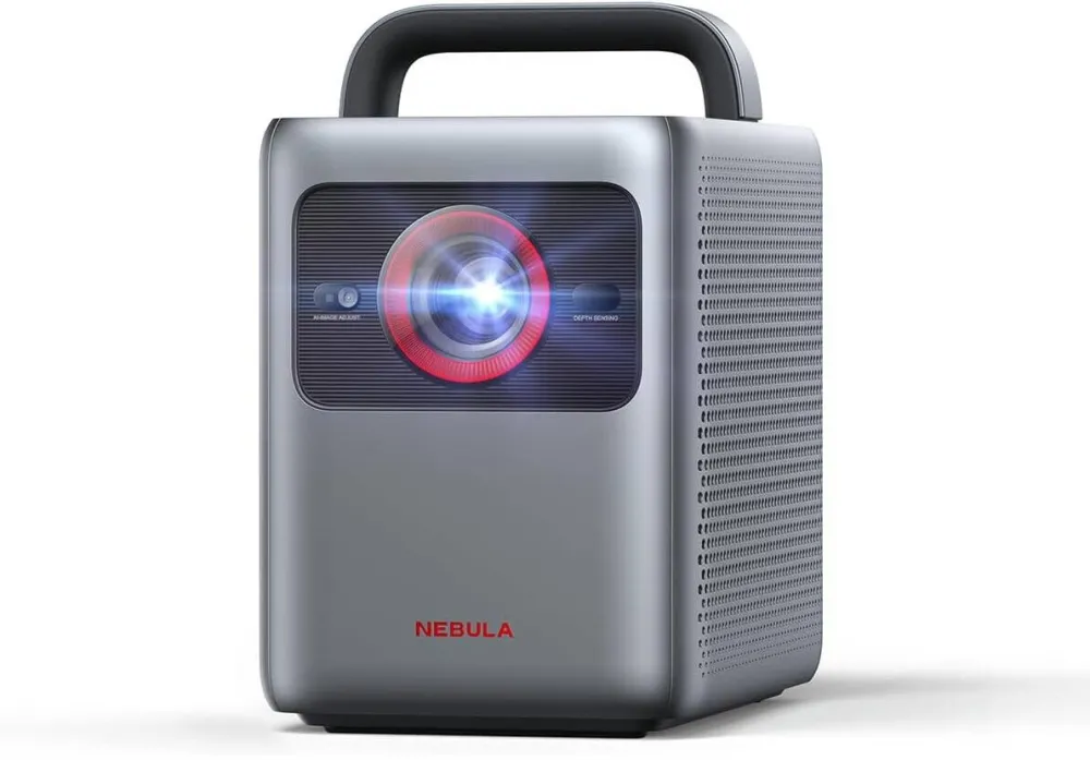 Videoproiector Anker Proiector video portabil smart Anker Nebula Cosmos Laser SE, 4K Dolby Vision, 1800 ANSI Lumens, Google TV, HybridBeam (Laser+LED)