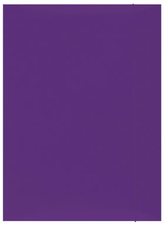 Office Products Mapa din carton plastifiat cu elastic, 300gsm, Office Products - violet