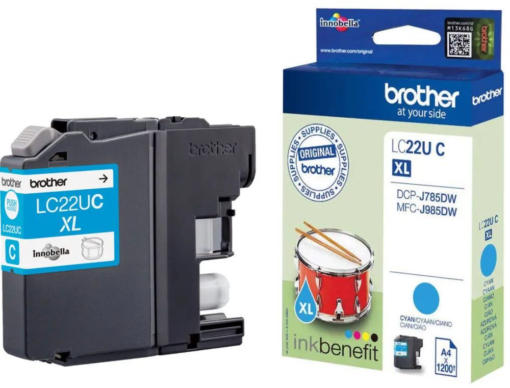 Cartus Imprimanta Brother LC-22UC Cyan