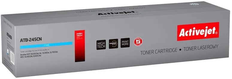 Toner imprimanta ACTIVEJET Compatibil ATB-245CN for Brother printer; Brother TN-245C replacement; Supreme; 2200 pages; cyan