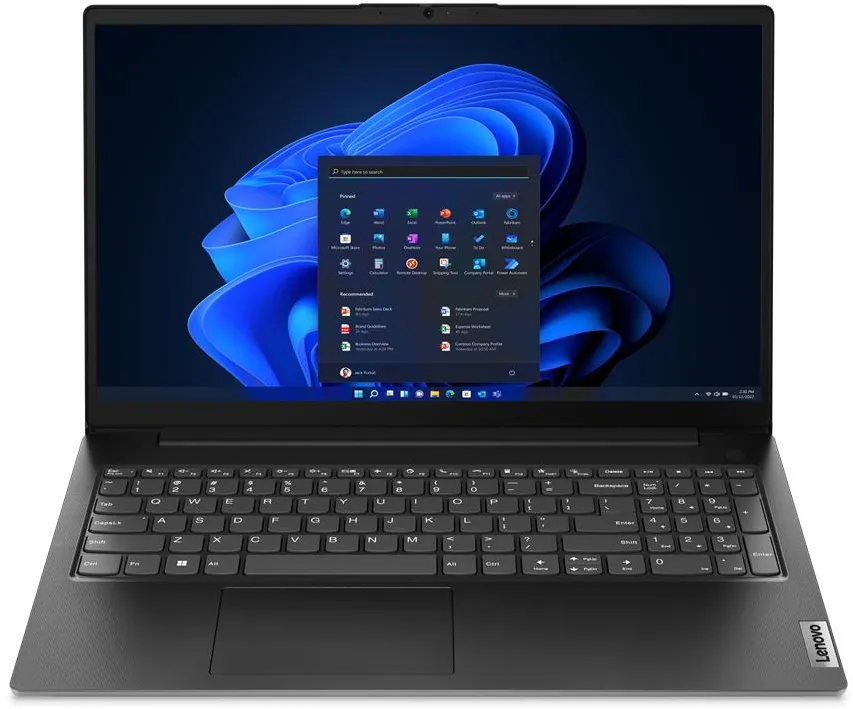 Laptop Lenovo 15.6'' V15 G4 AMN, FHD, Procesor AMD Ryzen 3 7320U (4M Cache, up to 4.1 GHz), 8GB DDR5, 256GB SSD, Radeon 610M, No OS, Business Black