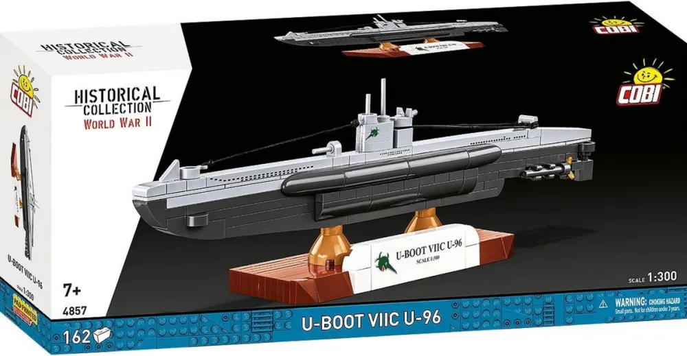 Jucarie creativa Cobi Submarine VIIC U-96 Building Block Set
