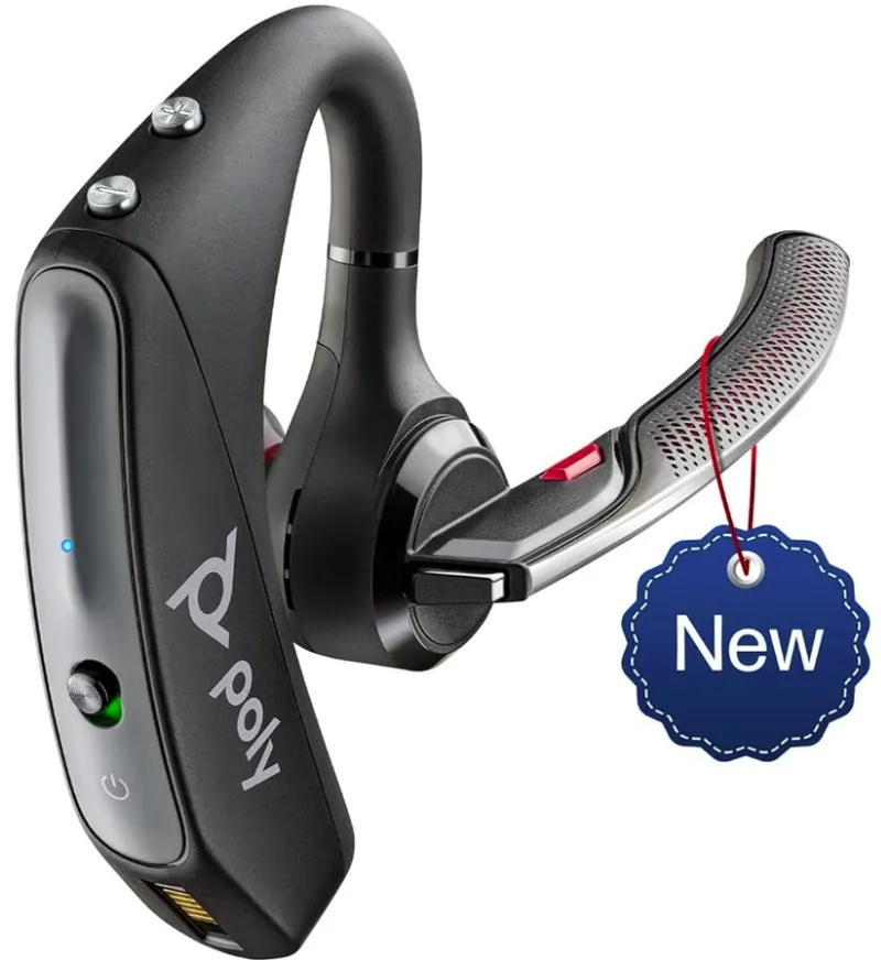 Casti Bluetooth Poly Plantronics Voyager 5200 Black