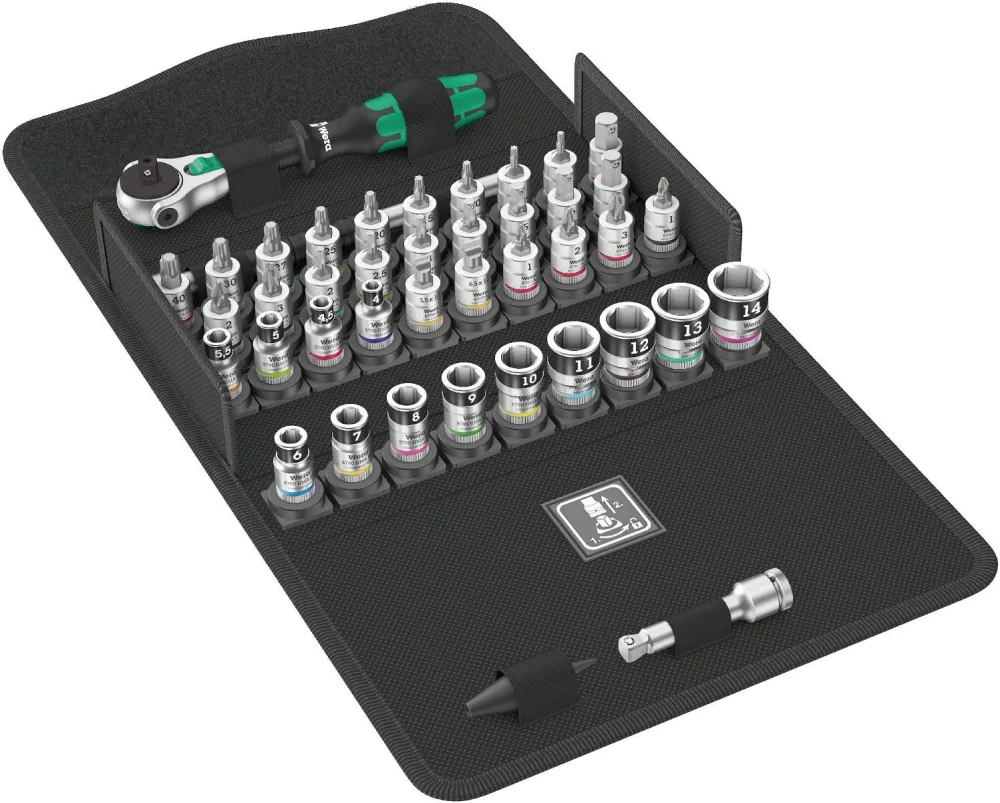WERA 8100 SA All-in Set 1/4