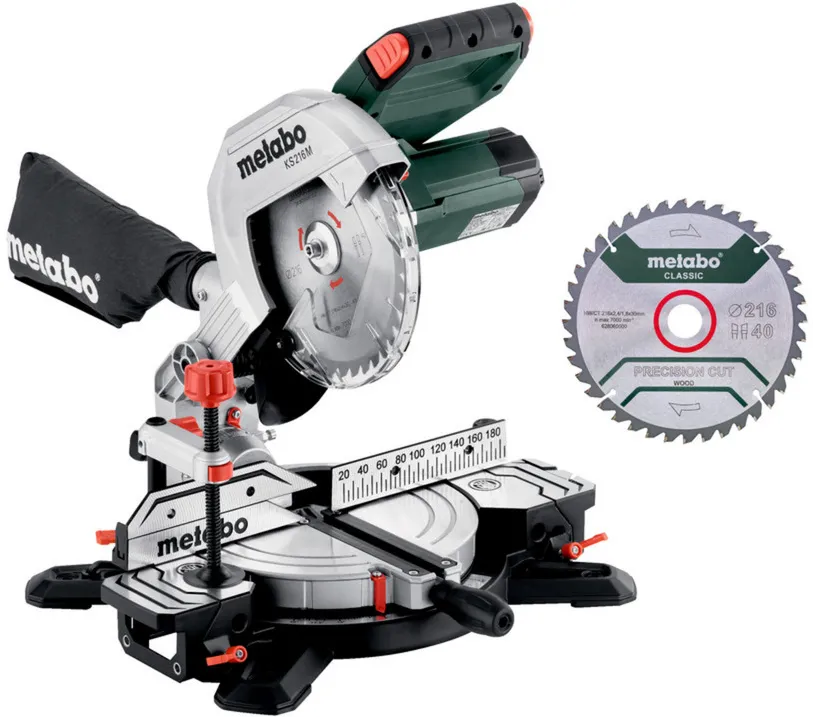 Metabo Set KS 216 M + Saw Blade