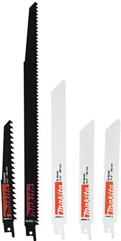 Makita P-83945 Recipro Starter Set Uni 5pcs.