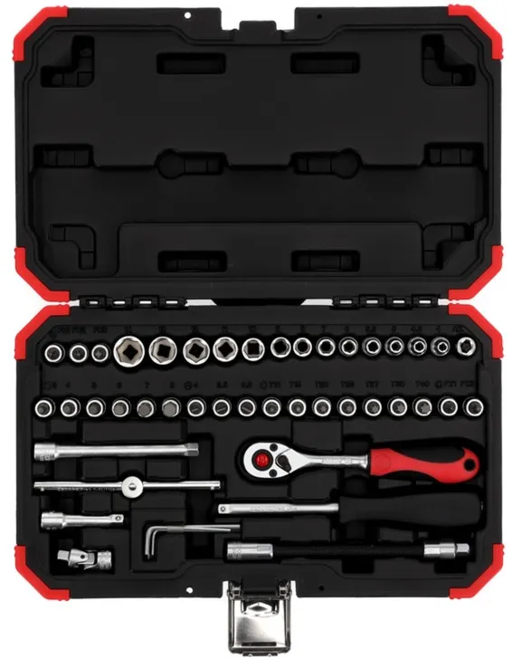 Gedore red Socket Set 1/4 46-pieces