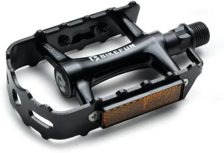 BikeFun - Pedale MTB - Forester - negru | argintiu