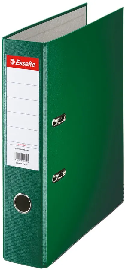 Biblioraft Esselte Economy, PP, A4, 75 mm, verde