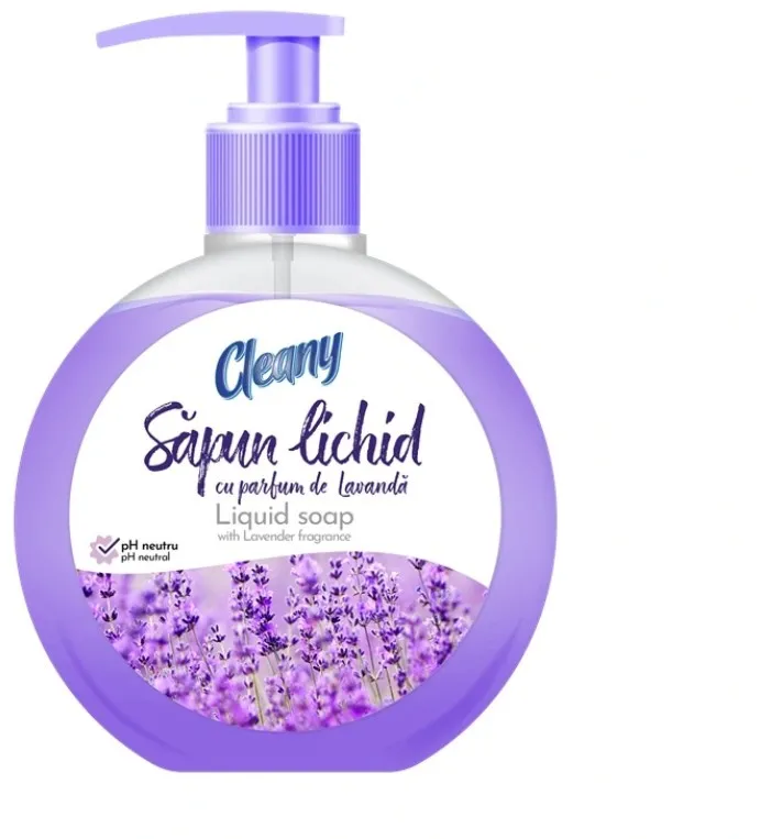 Sapun lichid Cleany, lavanda, 500 ml