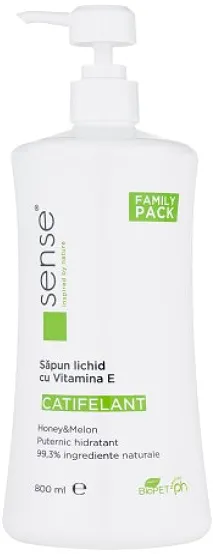 Sapun gel catifelant Sense 800 ml