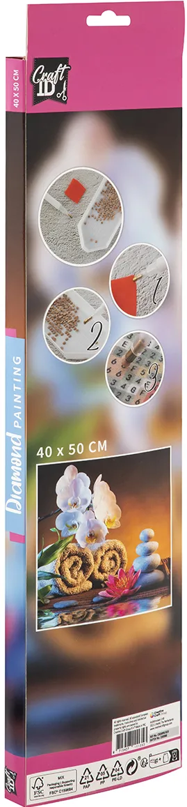 Pictura diamant, model Zen, 40x50 cm