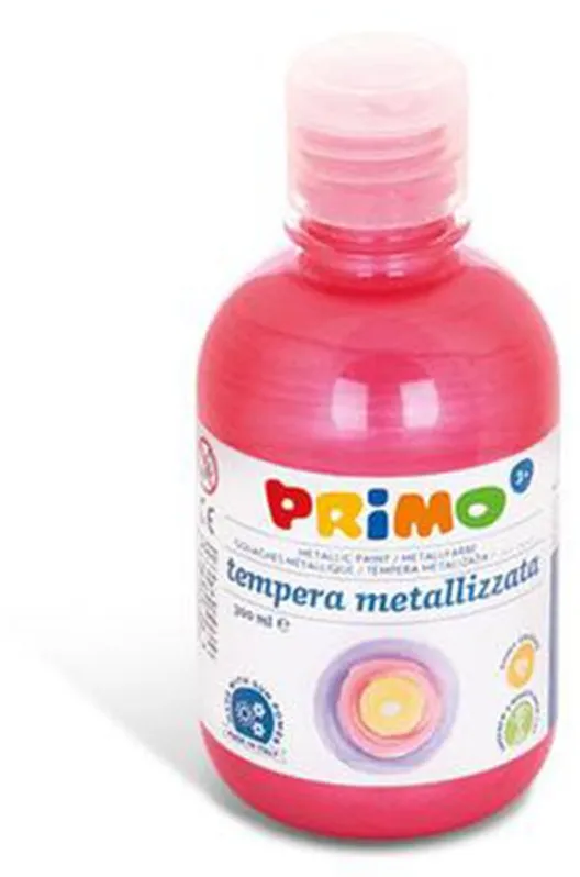 Tempera metalizata Morocolor Primo 300 ml rosu