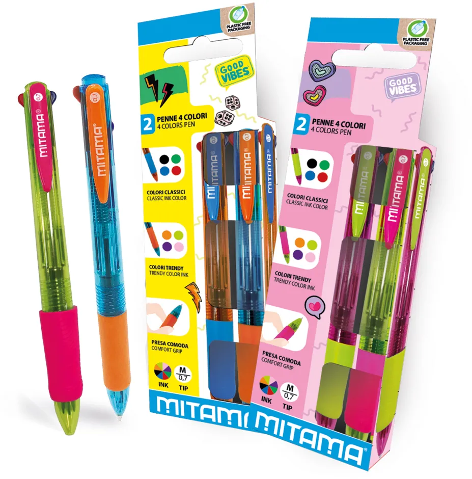 Set pixuri Mitama, 4 culori, blister