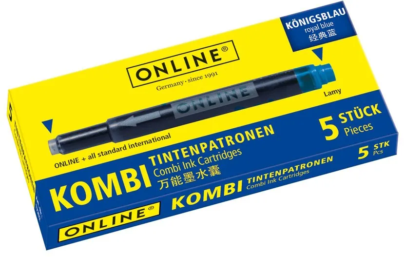 Patroane cerneala Online Combi, blue