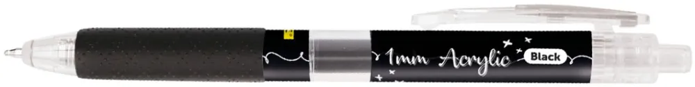 Liner acrilic Online, negru, 1.0 mm