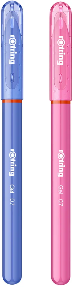 Set roller cu gel Rotring, albastru, roz
