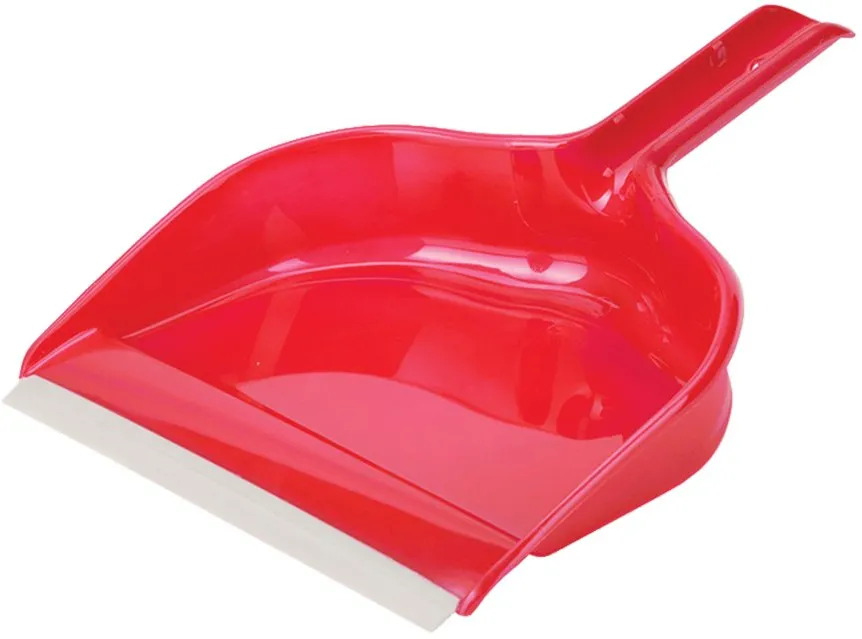 Faras din plastic cu lamela cauciuc, rosu