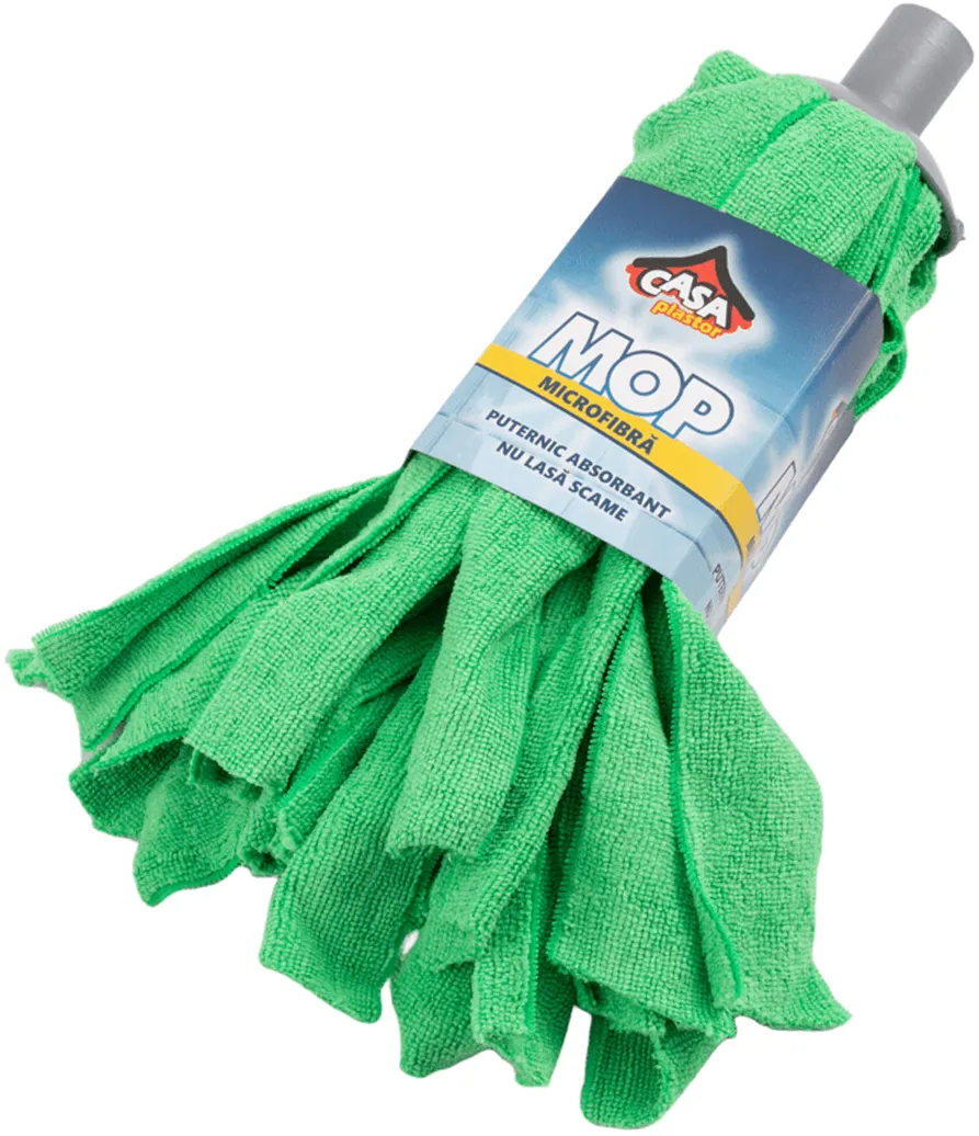 Mop microfibra, verde