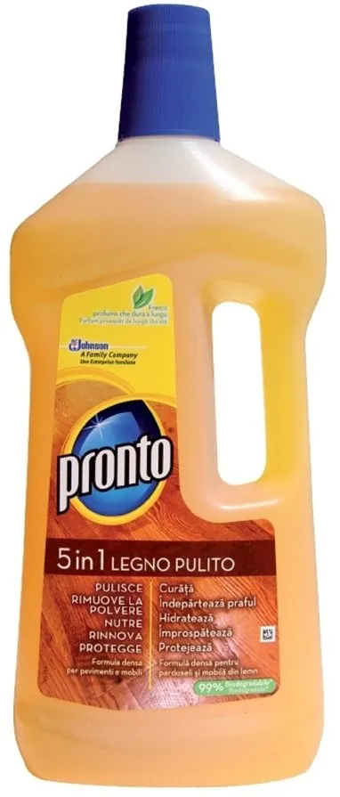 Detergent parchet, Pronto, Lemn Curat, 750 ml