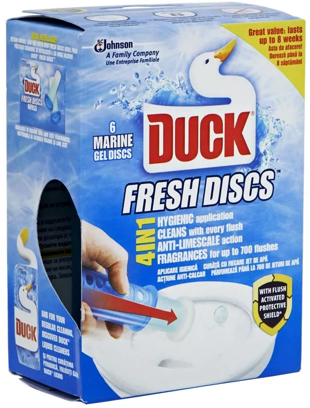 Odorizant toaleta Duck Fresh Disc 4 in 1, 36 ml
