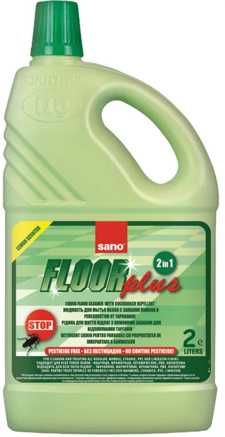 Detergent pardoseala, Sano, Floor Plus, 2 l