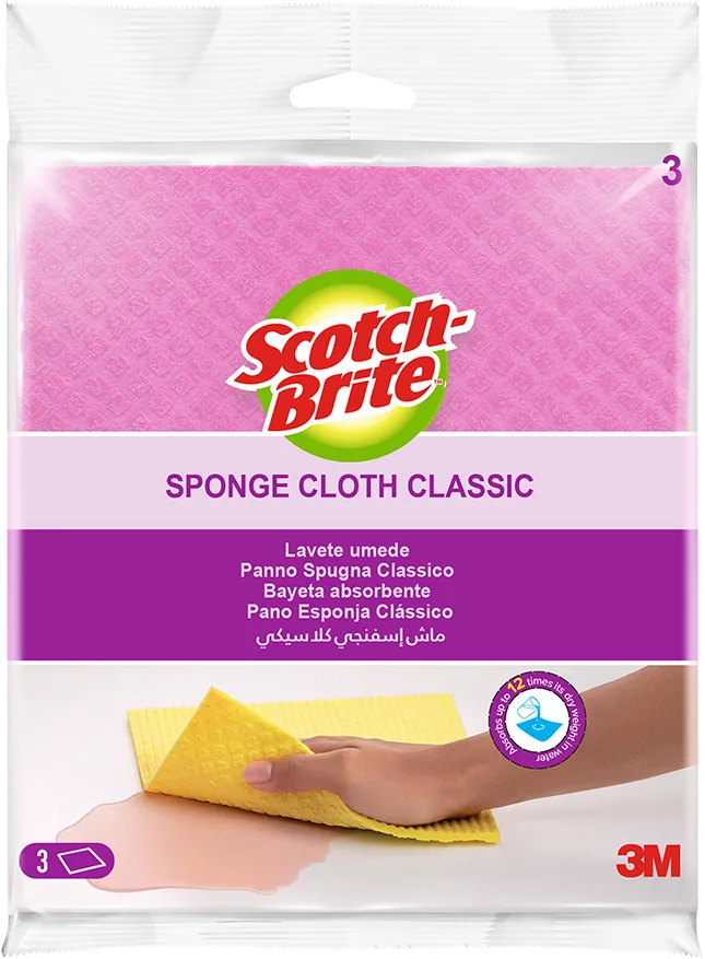 Lavete umede Scotch-Brite, 3 bucati/set