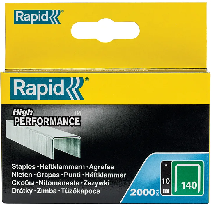 Capse Rapid 140/10, 2000 buc/cutie