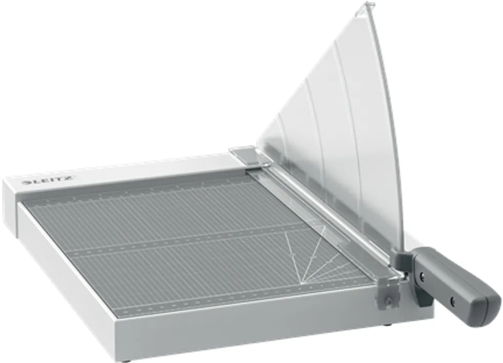 Ghilotina Leitz Home Precision, A4, 8 coli, gri