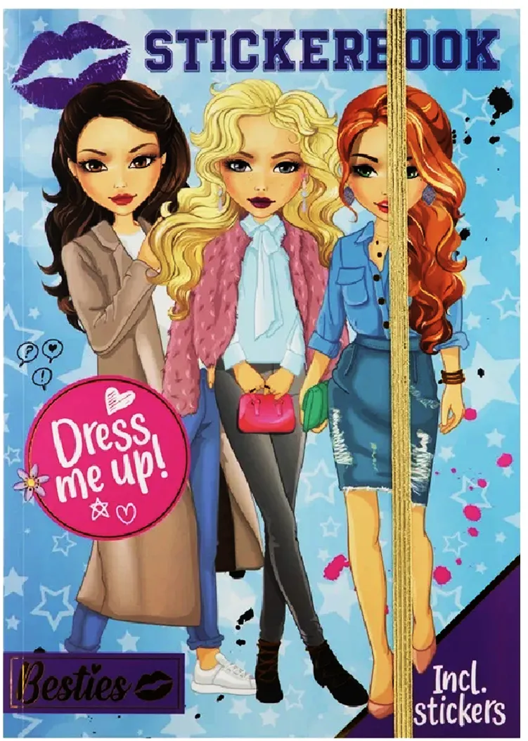 Carte stickere Creative Craft, A4, tematica moda