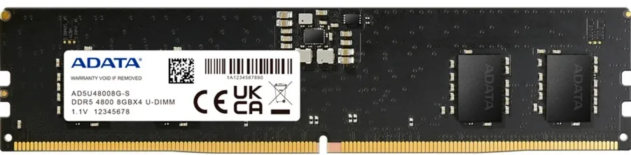 ADATA DDR5 - 8GB - 4800 - CL - 40 Premier Tray - Single