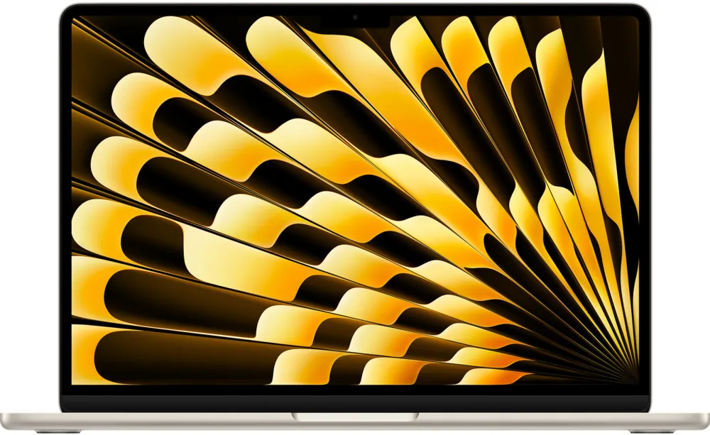 Apple MacBook Air 34.5 cm (13.6") 2026 (champagne, 16 GB, 1 TB (1 TB SSD), Polarstern, M5, MacOS, German)