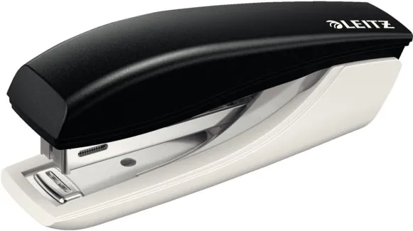 Capsator Leitz MINI 5517, 10 coli, capse 100 x nr. 10, negru