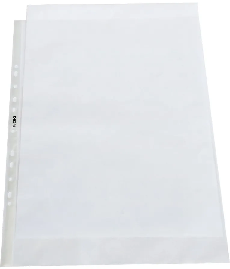 File de protectie Noki, cu dimensiuni speciale, format A3 portrait, 25 bucati/set