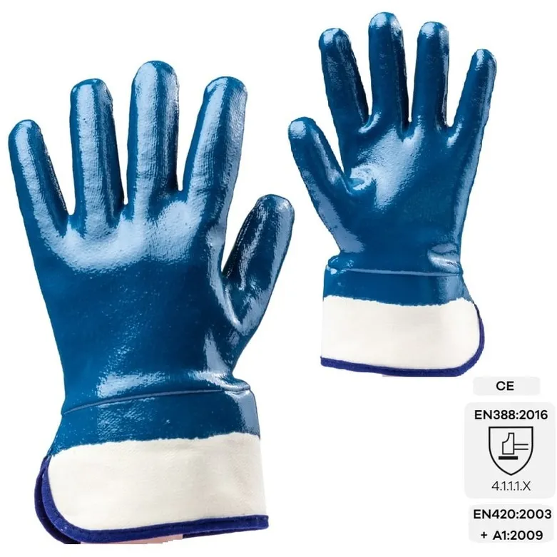 Manusi de protectie EUROSTRONG 9620, nitril, marime 10