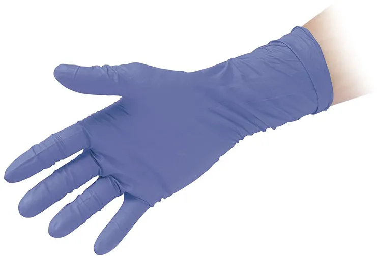 Manusi nitril nepudrate, marime L, 50 bucati/set