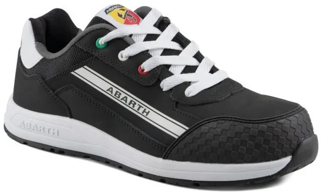Pantofi de protectie Abarth 595 Black Edition, S3, negru, piele, marime 41