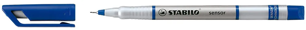 Liner Stabilo Sensor, varf 0.3 mm, albastru