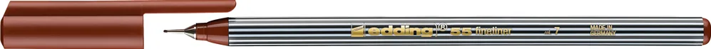 Liner edding 55, corp plastic, varf 0.3 mm, maro