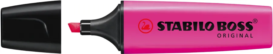 Textmarker Stabilo Boss, varf 2-5 mm, roz