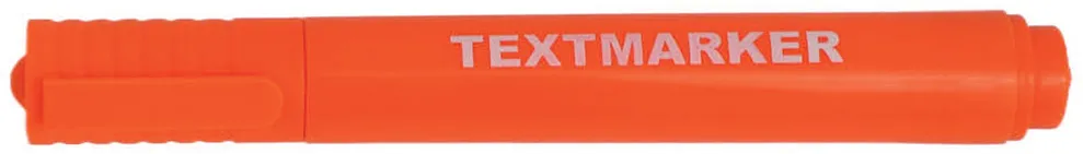 Textmarker, corp rotund, varf 1-5 mm, portocaliu
