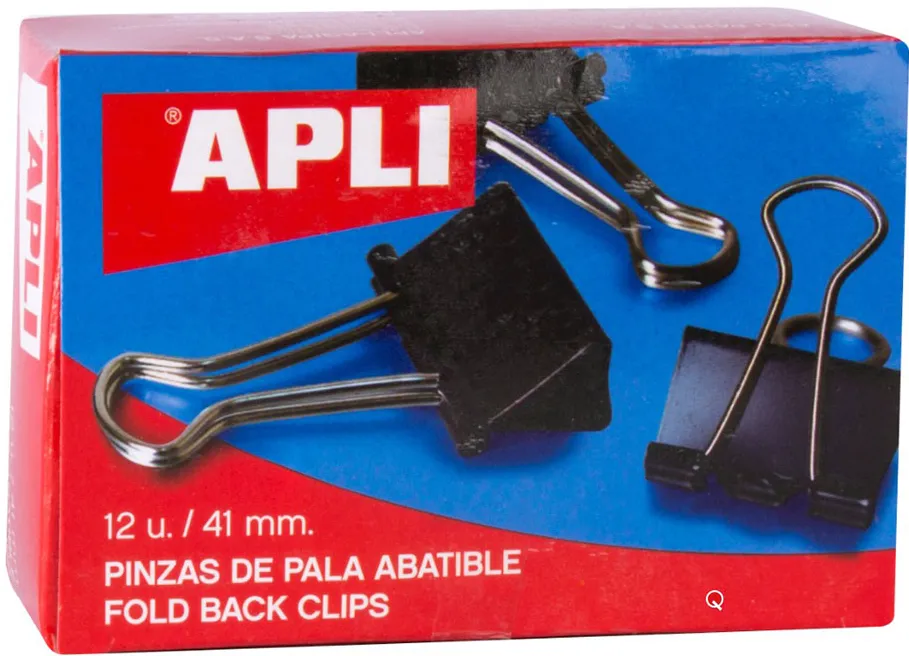 Clipsuri Apli, 41 mm, 12 bucati/cutie