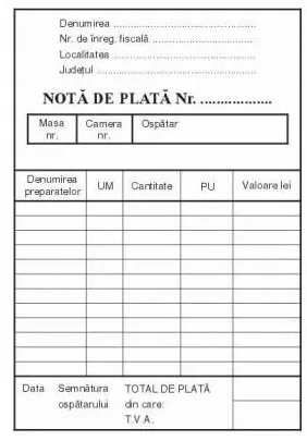 Nota plata A6, C100, 3 bucati/set